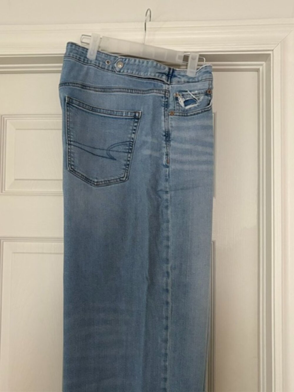 AE super high rise baggy wide leg jeans